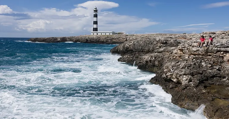 faro cap artrutx menorca